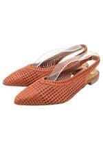 mule feminino constance laranja