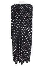 vestido H&M feminino preto com poás