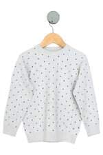 suéter Renner kids estampado com silk