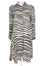 vestido Renner feminino estampado com fenda