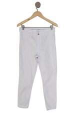 calça de sarja C&A feminina branca