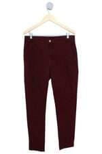 calça de sarja extraton masculina vermelha