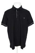 camisa polo Achados do Breno masculino preto