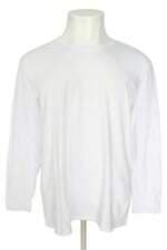 camiseta básica manga longa Hering masculina branca