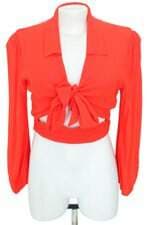 cropped jumps feminino laranja