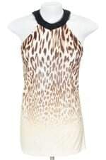 blusa Shop126 feminino colorido com tule
