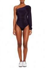 body Intimissimi ombro único roxo