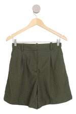Shorts Lizie verde com forro