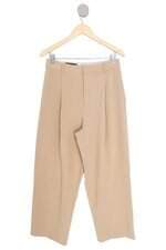 Calça de Alfaiataria Bege Zara
