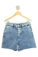 shorts jeans C&A feminino azul
