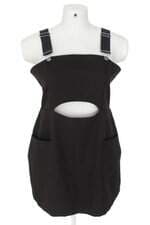 vestido Renner feminino preto com recortes