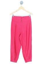 Calça Cenoura de Alfaiataria Rosa Renner