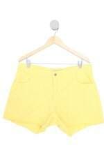 shorts Hering feminino amarelo