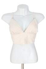 Cropped Brallete  Em Viscolinho Bege Le Blog