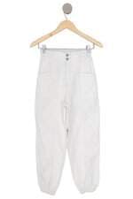 Calça Jeans Branca Clochard Alcance Jeans