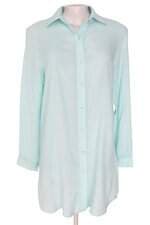 Camisa Alongada Verde Água  Cia Maritima (Saída de Praia)