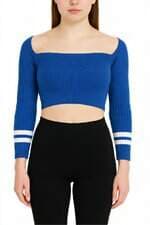 Kit 3 Tops em Tricot Ombro a Ombro Farm 