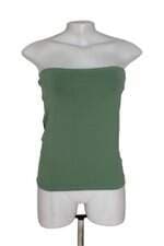 blusa sem alças Achados das Influencers feminina verde