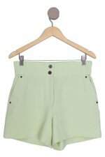 shorts Renner feminino verde com cós com elástico