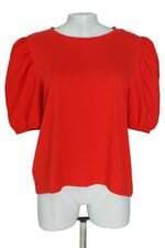 blusa Zara feminina vermelha