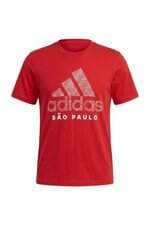 camiseta Adidas masculina vermelha