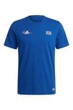 camiseta Adidas masculina azul