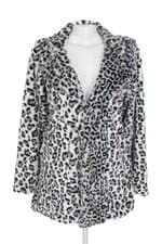 casaco nana marie feminino em animal print com forro