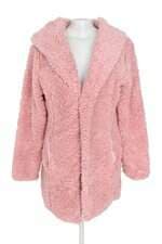 casaco charm lady feminino rosa com forro