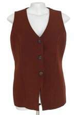 colete alfaiataria Renner feminino marrom com forro