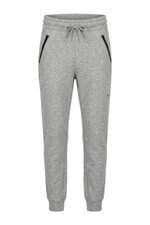 Calça de moletom Nike feminina cinza com recortes