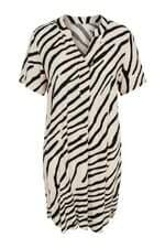 Vestido Curto H&M em viscose estampado
