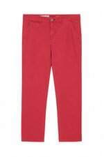 Calça de sarja masculino vermelho