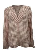 Blusa Feminina Holding Horses Xadrez Vichy