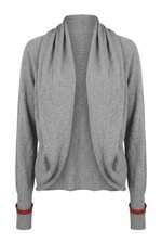 cardigan Richards feminino cinza