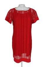 vestido Cantão feminino vermelho com forro