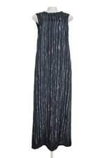 Vestido Mara Mac azul estampado com forro