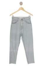 calça jeans Nati Vozza feminina azul