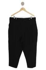 calça de tecido Riachuelo feminino preto com cós com elástico