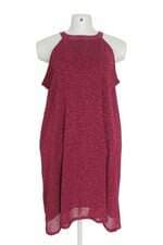 vestido Achados das Influencers feminino rosa com forro