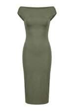 Vestido feminino Ramma Ombro Unico Verde 