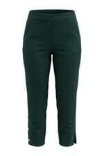 Calça de tecido feminina verde