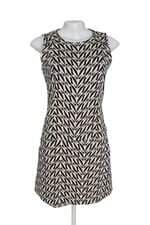 vestido Totem feminino bege estampado