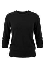 Blusa Zara em tricot preta