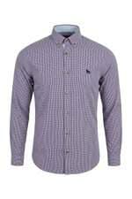 Camisa Masculina Acostamento Azul 