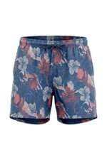 Bermuda masculina Biogás azul floral
