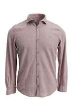 Camisa masculina roxa mesclada