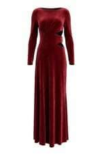 Vestido Com Argola E Fenda Lateral Dimy