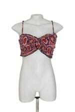 Top Farm rosa estampado