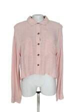 Camisa cropped Aéropostale feminina rosa