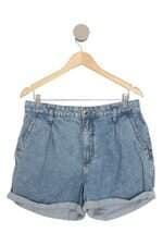 Shorts Gata Bakana feminino azul 